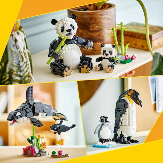 LEGO® Creator 3in1 Wild Animals: Panda Family Toy Playset 31165